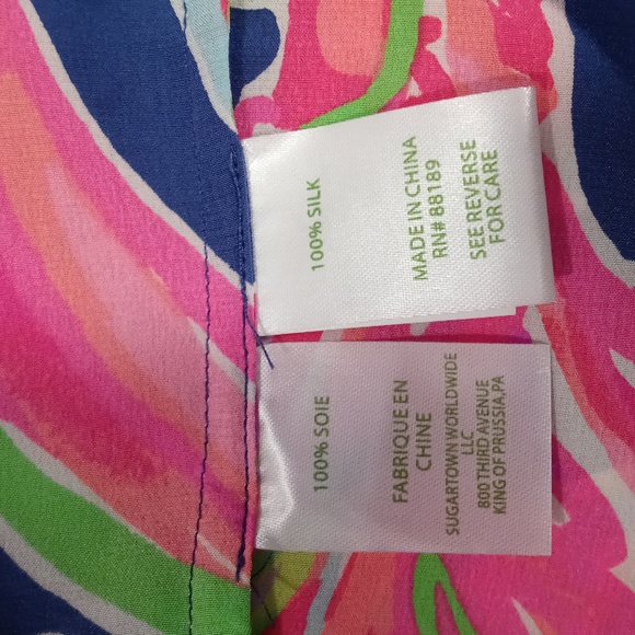 💞VERY HTF Lilly Pulitzer💞 - Sunny Shoulder Elsa Top - Picture 9 of 12